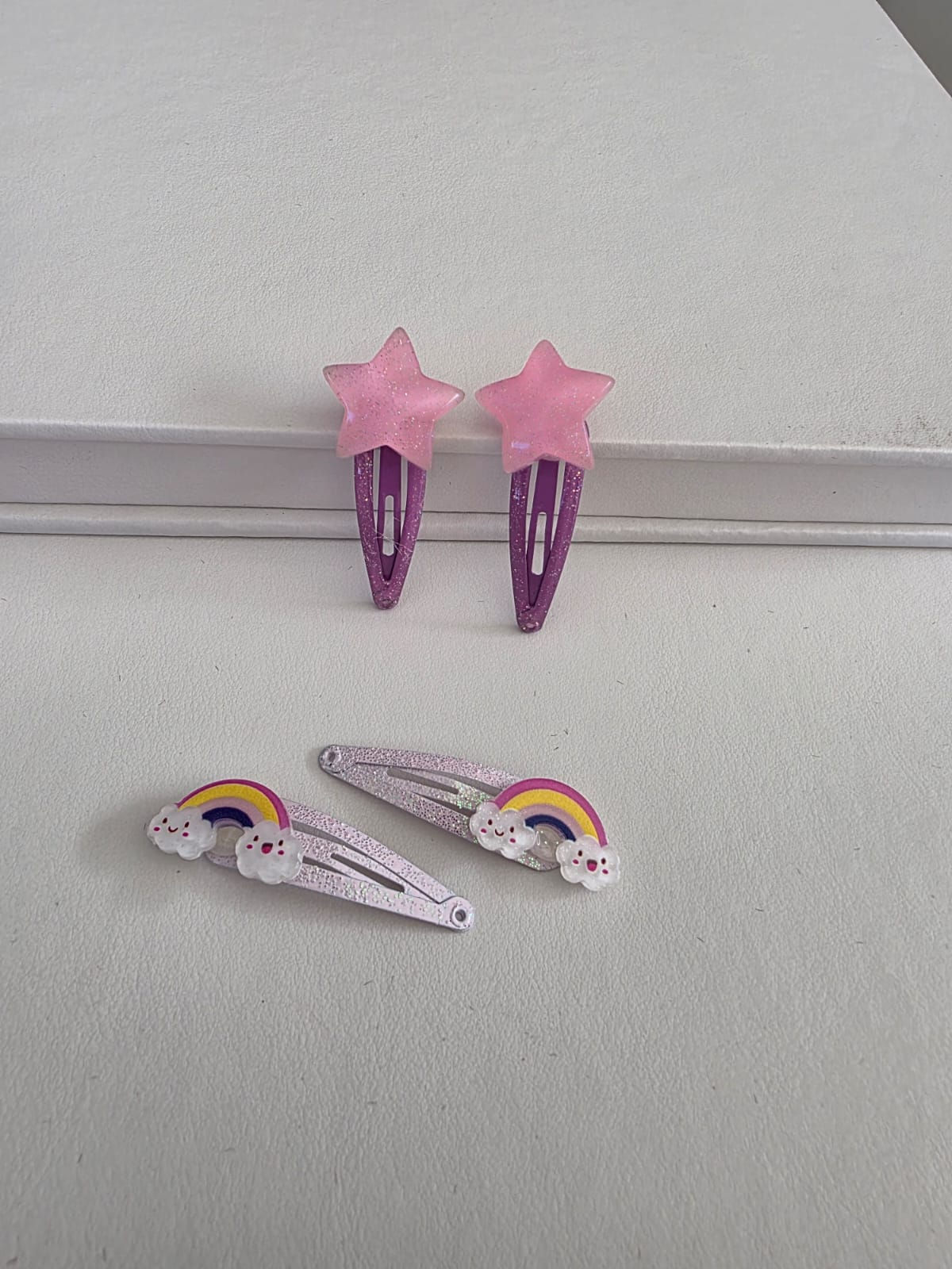Conjunto de Tic tac Arco-íris e estrela