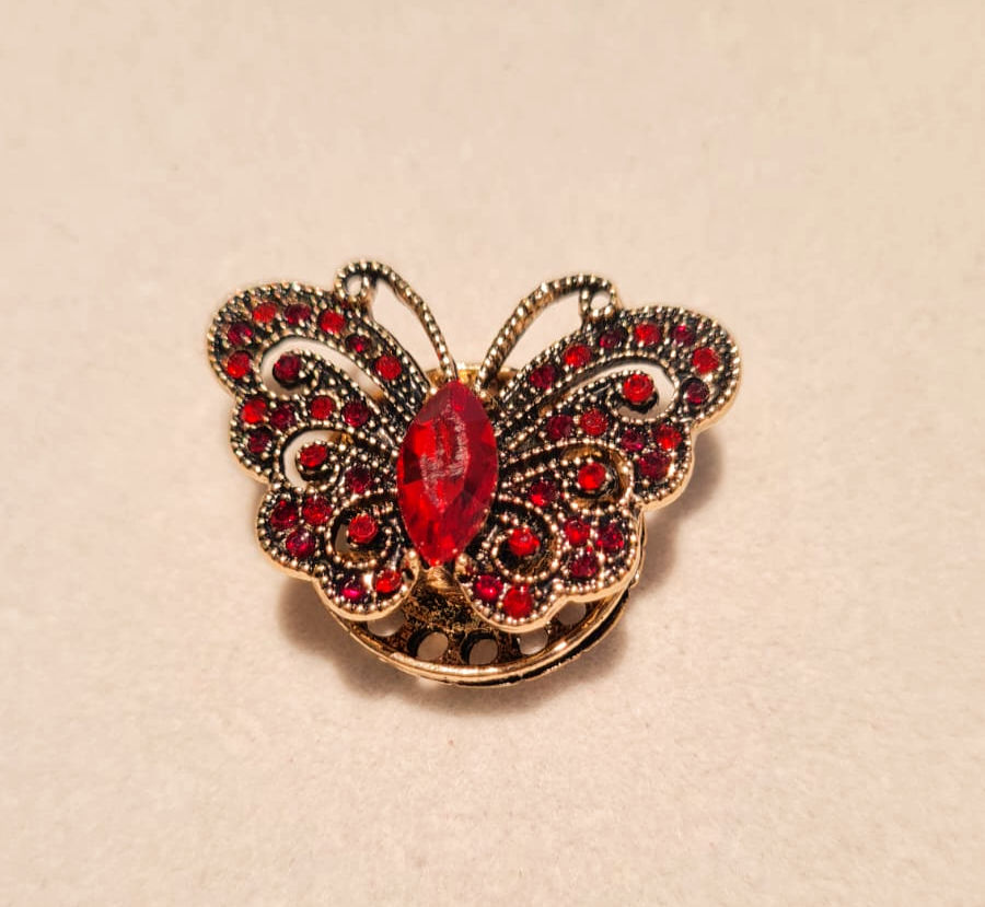 Miniatura: Broche de Imã borboleta Média