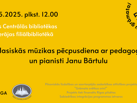 Sarunas par mūziku kopā ar Janu Bārtulu