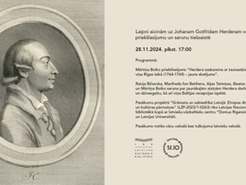 Veranstaltung zu dem Erbe der Ideen des Philosophen Johann Gottfried Herder