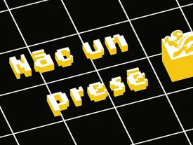Komm und presse! Eröffnung der Kopie der Presse von Plantin