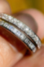 Thumbnail: Art Deco Platinum Old-Cut Diamond Full Eternity Ring