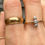Thumbnail: Antique 22ct Gold Ring - 5mm Wide - Size 6.5