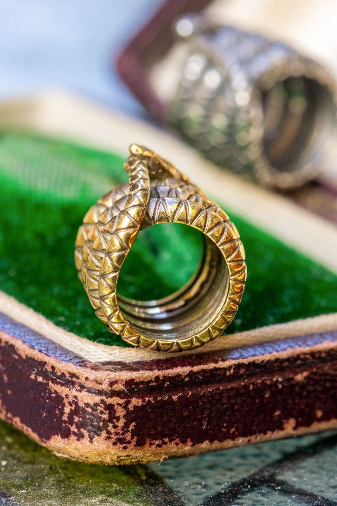 Thumbnail: Ouroboros Snake Slider Pendant | 18ct Gold or Sterling Silver | Made to Order