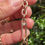 Miniatura: Antique 9ct Gold Trombone Chain Extender With Old-Cut Diamonds
