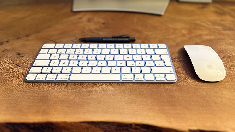 Magic Keyboard mit Touch-ID und Magic Mouse