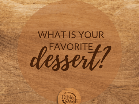 Dessert Anyone? 🍪