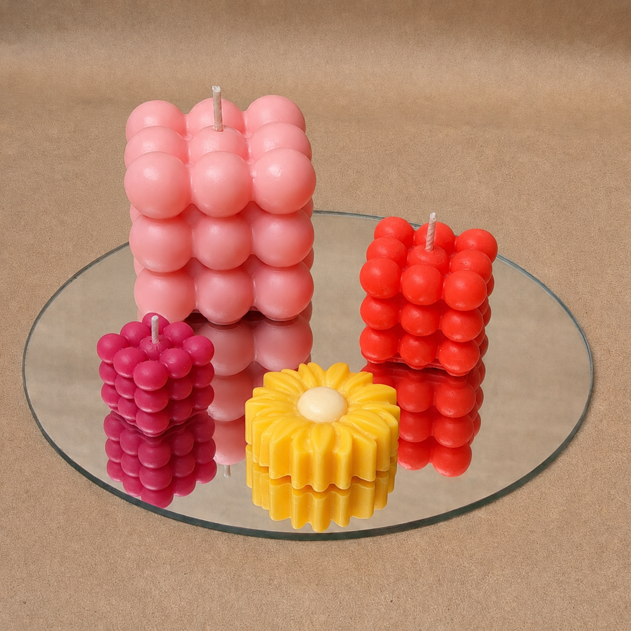 HALOA Éclat – Composition bougies artisanales | Édition limitée | Lumière de lys