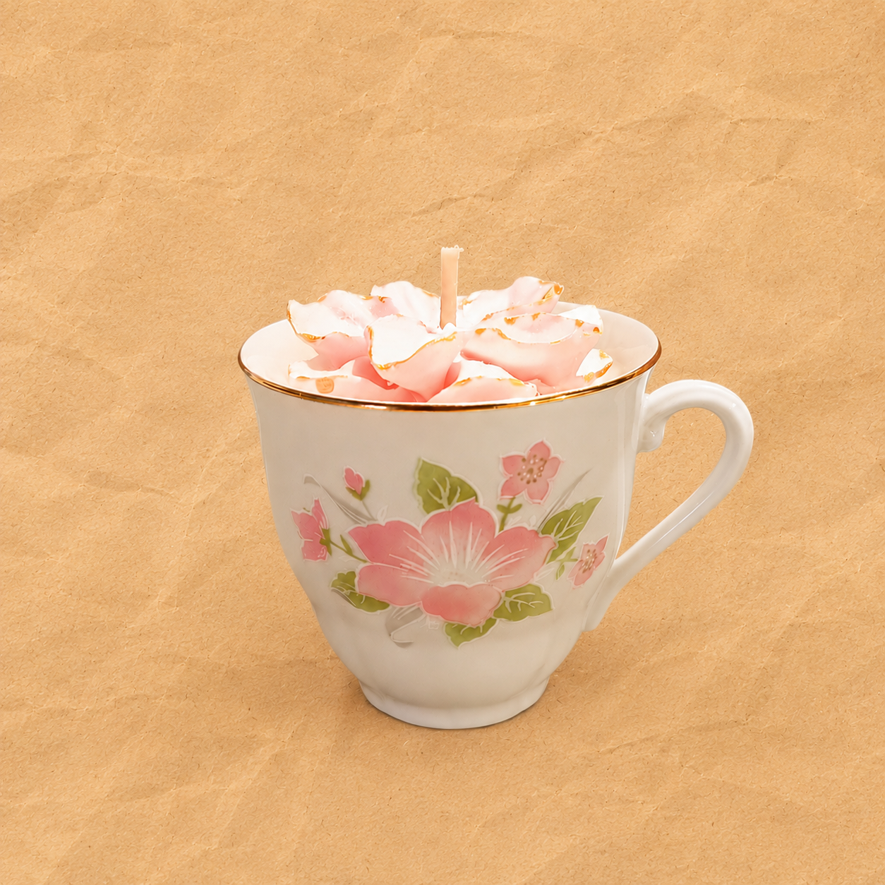 Fleur de Velours – Bougie artisanale magnolia violette | Lumière de lys