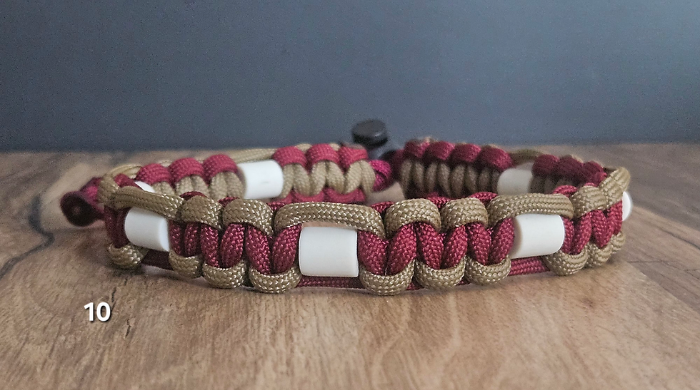 Miniature : Collier anti tique tressé 35-45cm 