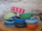 collier pour chien tressage sur sangle