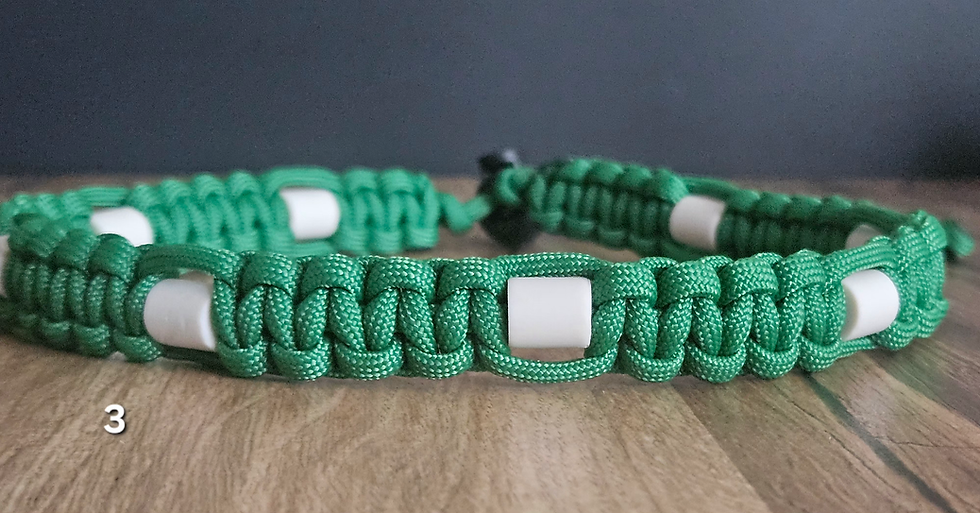 Thumbnail: Collier anti tique tressé 45-55cm