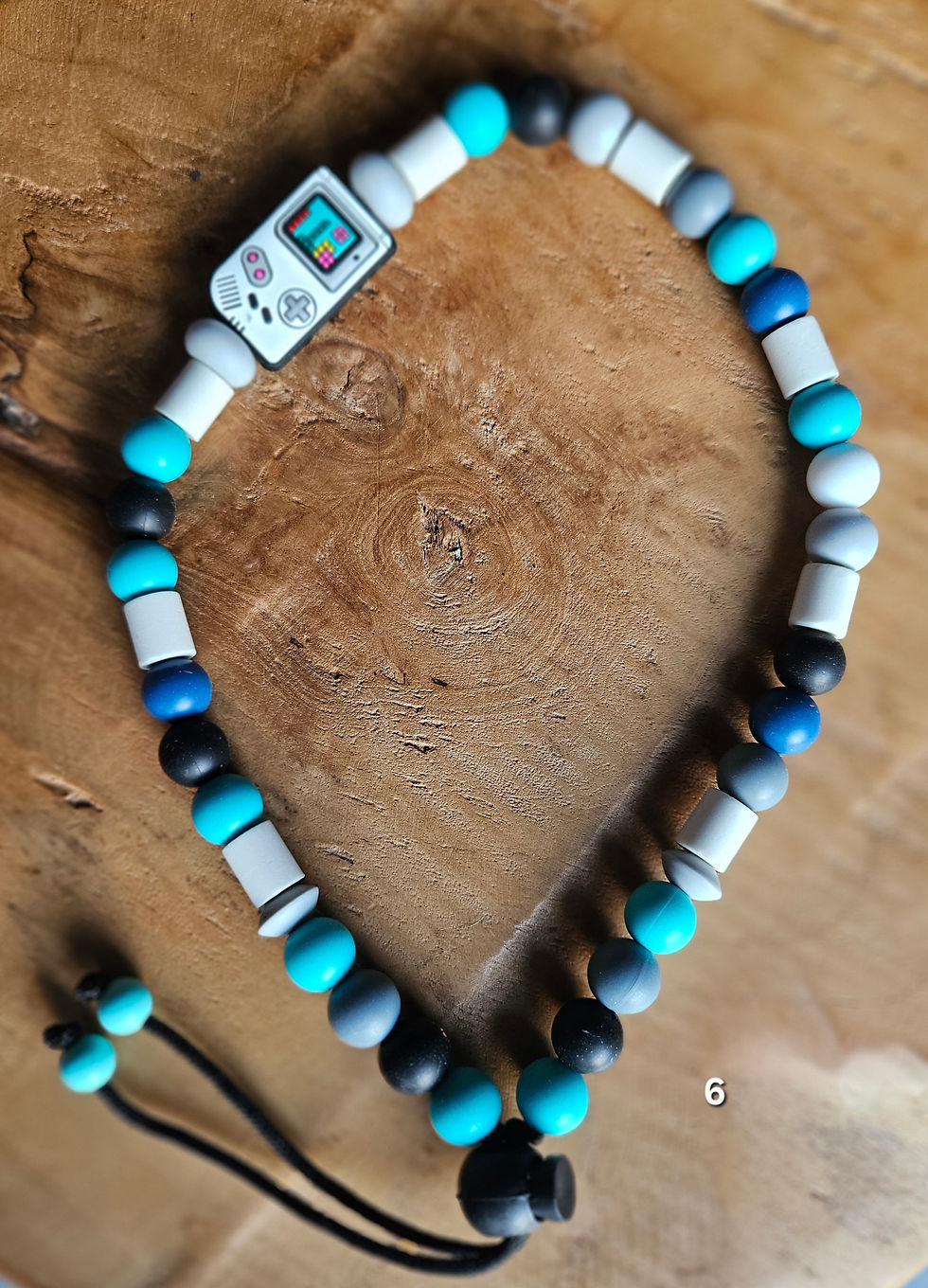 Thumbnail: Collier anti tique silicone 45-55cm 
