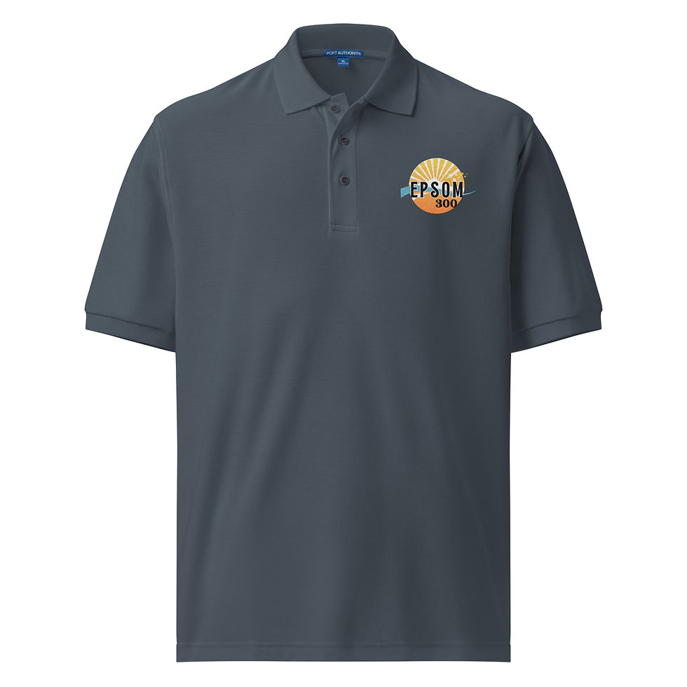 Thumbnail: Men's Embroidered Epsom 300 Logo Polo