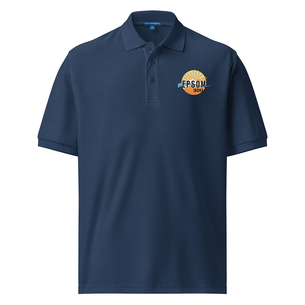 Thumbnail: Men's Embroidered Epsom 300 Logo Polo