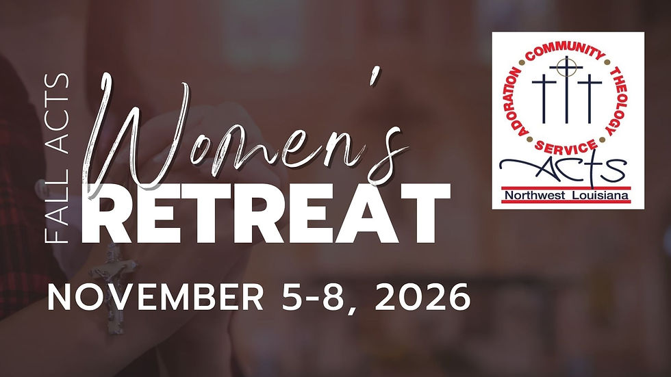 ACTS Women's Retreat 2026