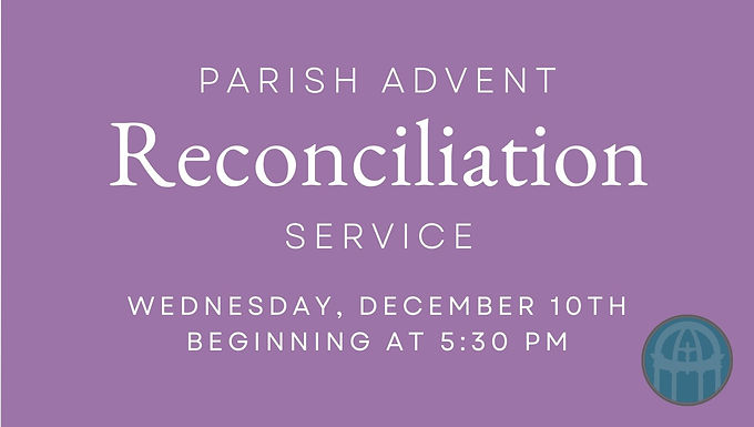 Advent Reconciliation Service 25