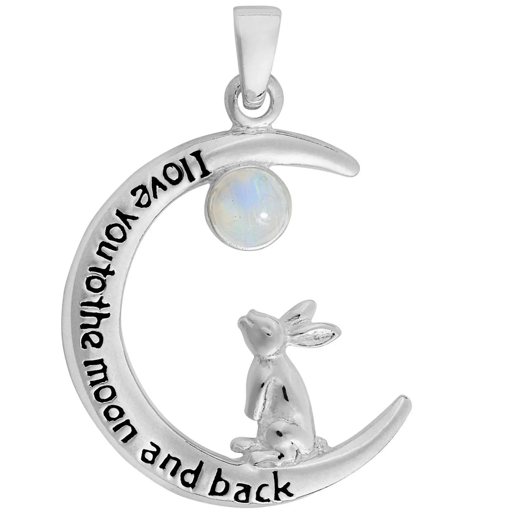 Love You to Moon Necklace