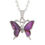 Thumbnail: PINK BUTTERFLY NECKLACE