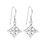 Thumbnail: Lovely Silver Celtic Knot Earrings