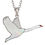 Thumbnail: Flying swan necklace