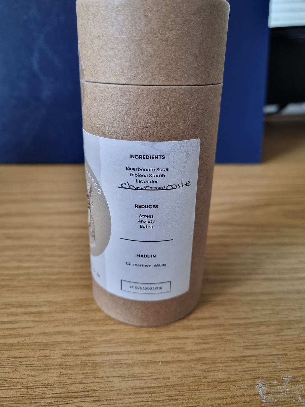 Thumbnail: LAVENDER & CHAMOMILE DRY SHAMPOO FOR DOGS