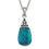 Thumbnail: BLUE PEAR DROP NECKLACE