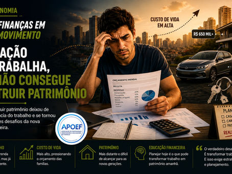 A geração que trabalha, mas não enriquece