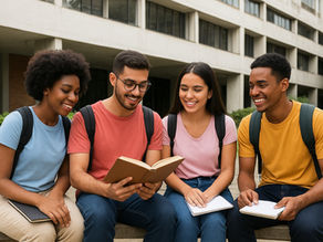Estudantes cotistas universitários no Brasil, beneficiados por políticas de inclusão social.