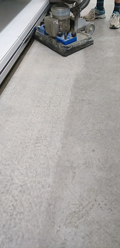 Schleifreinigung Vinyl