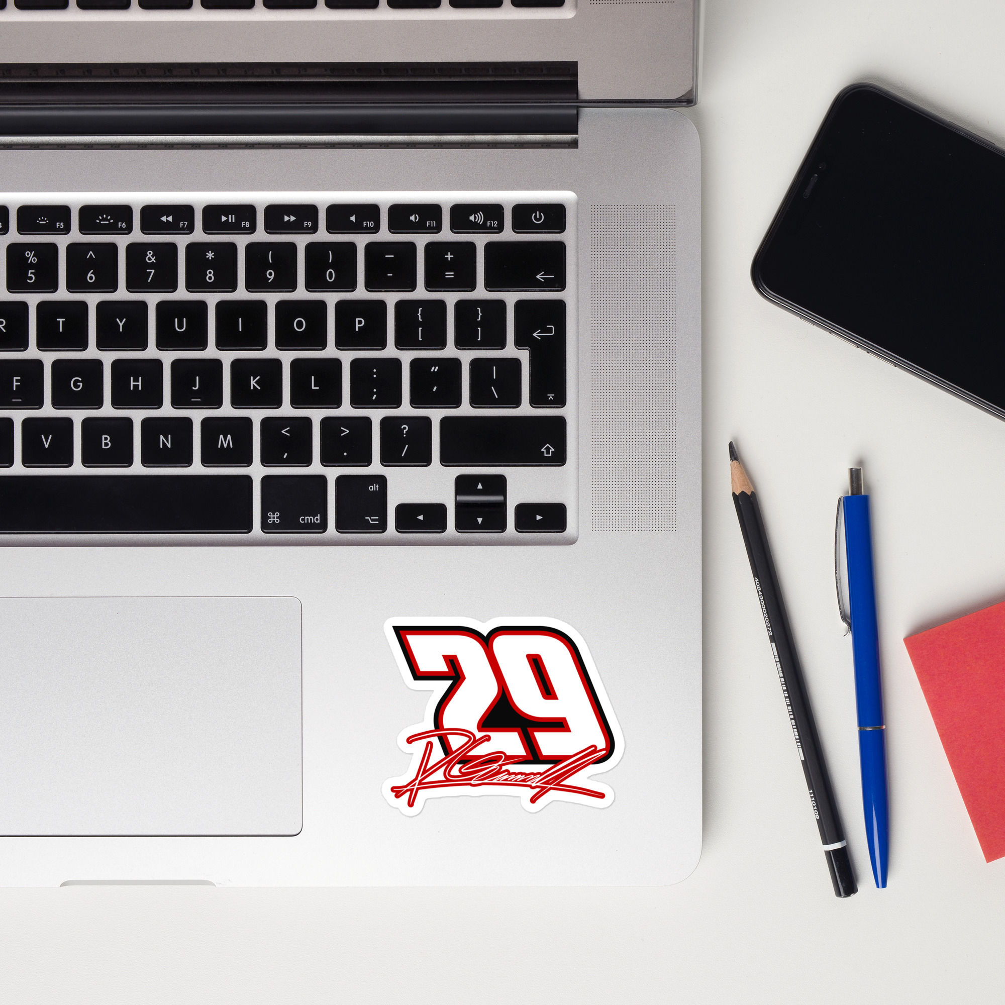 Bubble-free stickers, 29 Signature