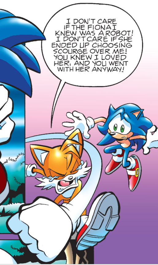 Tails ranting about Fiona