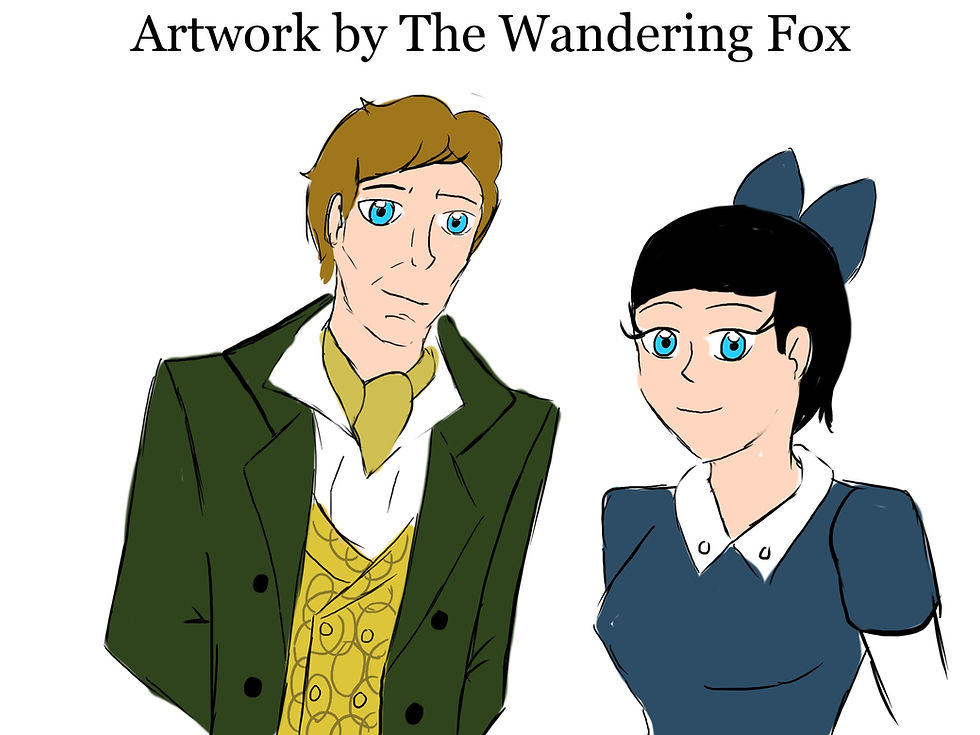 8th Doctor and Mari Annette by The Wandering Fox