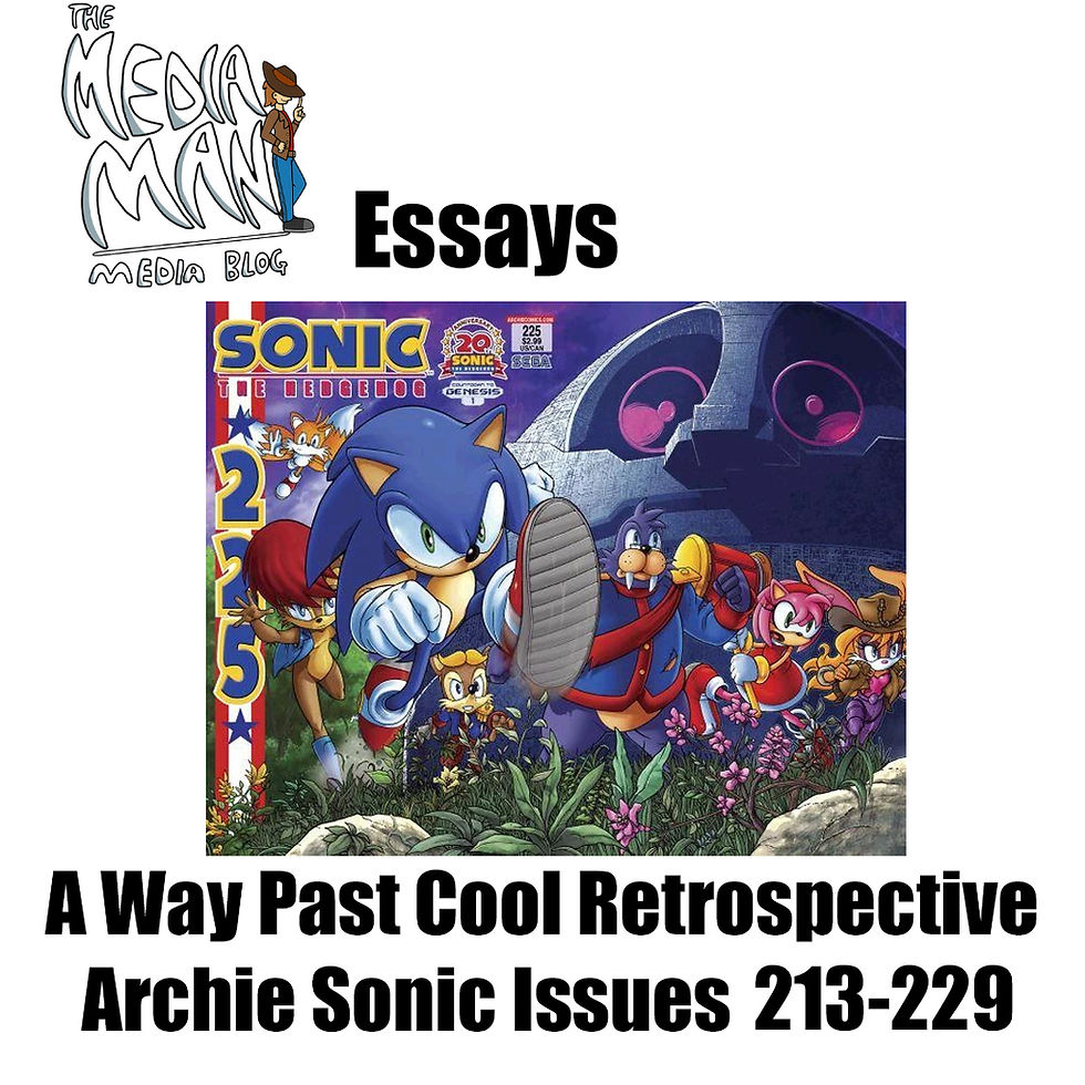 Media Essays: A Way Past Cool Retrospective (Archie Sonic Issues 213-229)
