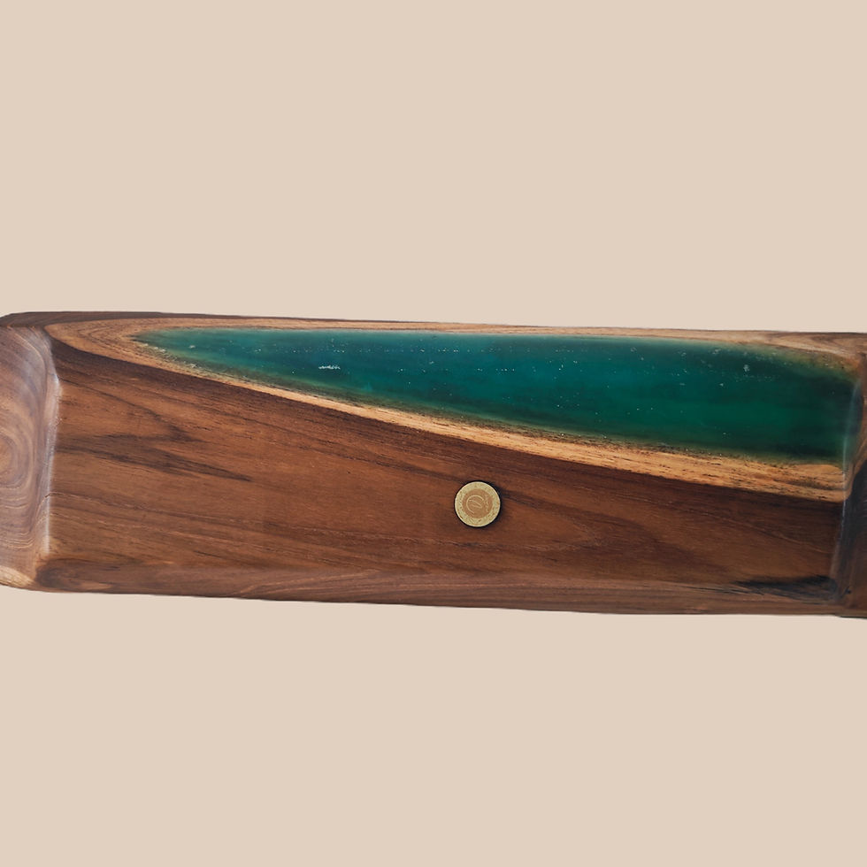 Miniatura: Wood Candle L