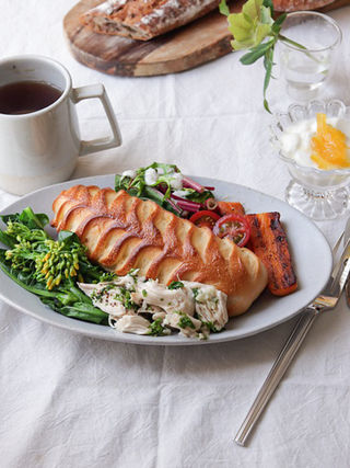 たんぱく質をプラスした朝ごはん