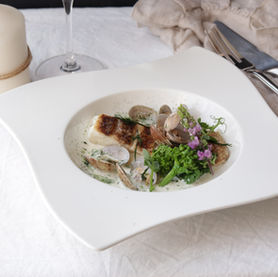 【料理王国掲載】鯛とあさりのブレゼ スジアオノリの香り レシピ