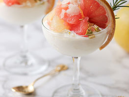 【レシピ開発】フロリダグレープフルーツのグラスデザート