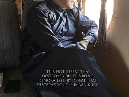 Imran Khan: The Unbowed Hero Embracing Freedom