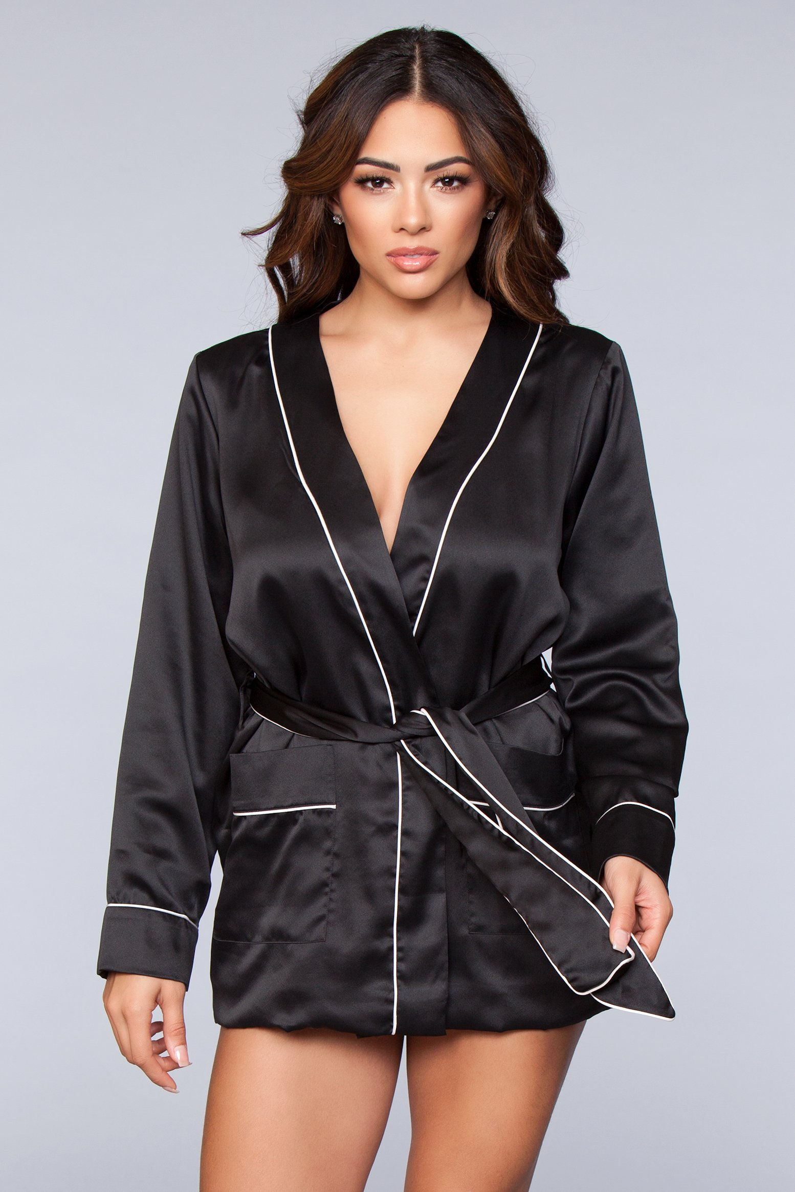 Satin Robe