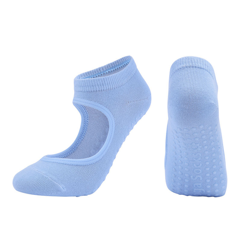Thumbnail: Pilates Grip Socks Backless Fit