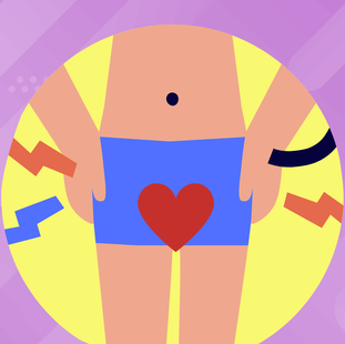A recovering hip with a heart