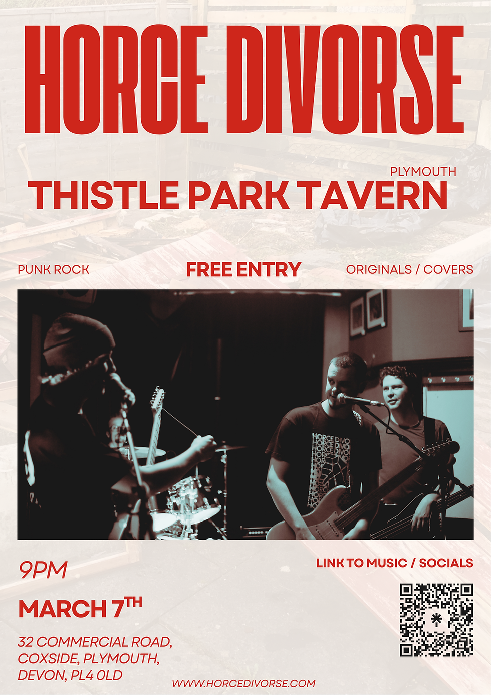 Horce Divorse | Thistle Park Tavern | Plymouth