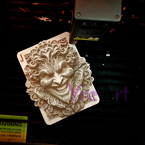 Joker 3D Illusion Laser Engraving Design (Digital Item) | YreArt