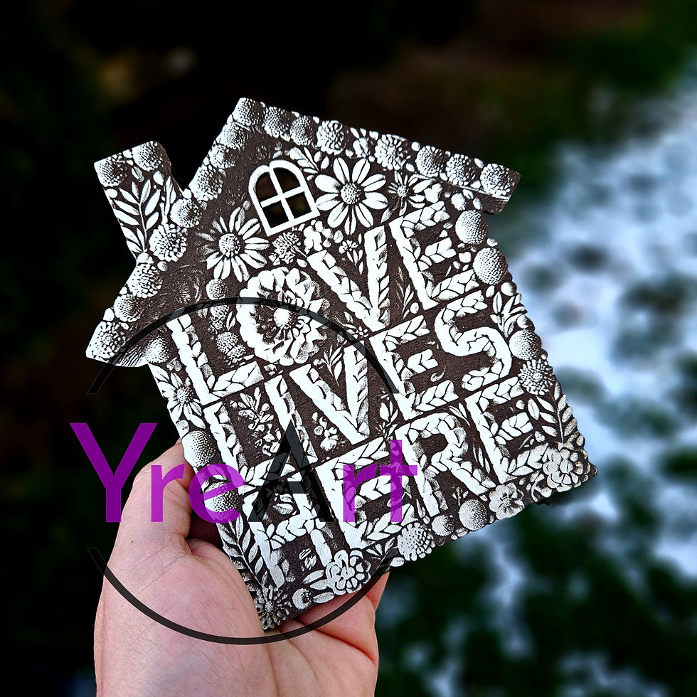 Thumbnail: Love House 3D Laser Engraving Design(Digital Item)
