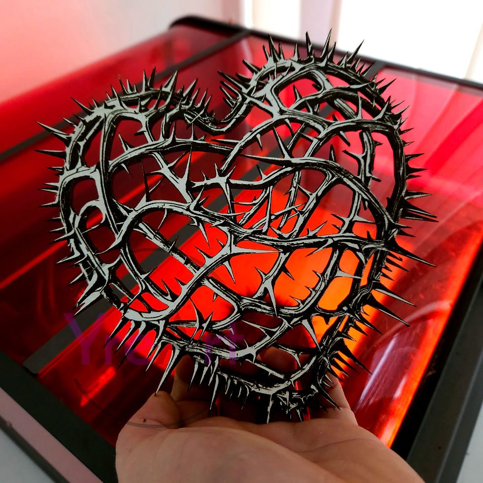 Thumbnail: Barbed Heart S1 3D Illusion Design (Digital Item)