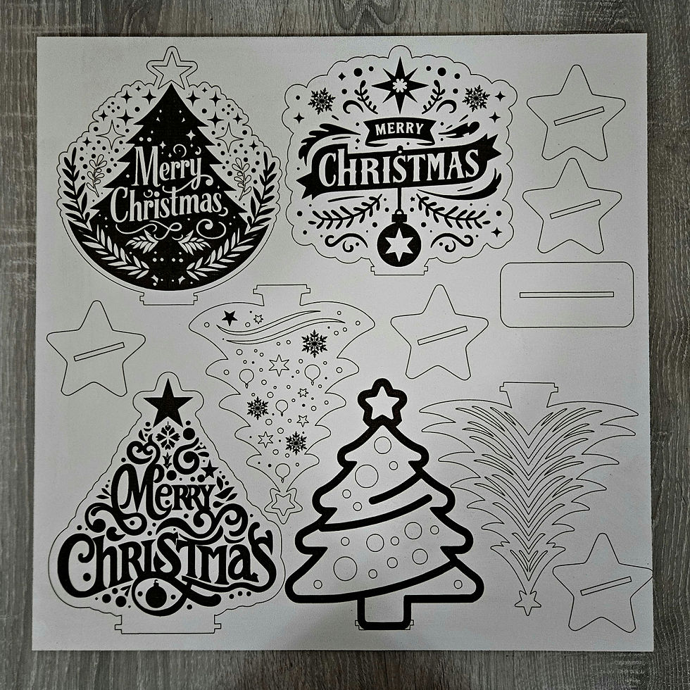 Thumbnail: Christmas Decorations 5+1 (Digital item)
