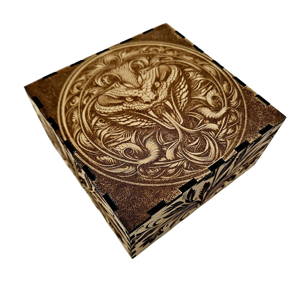 Thumbnail: Gift Box Snake  (Digital download file)