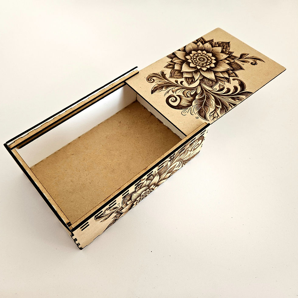 Thumbnail: Slider Box Flower  (Digital download file)