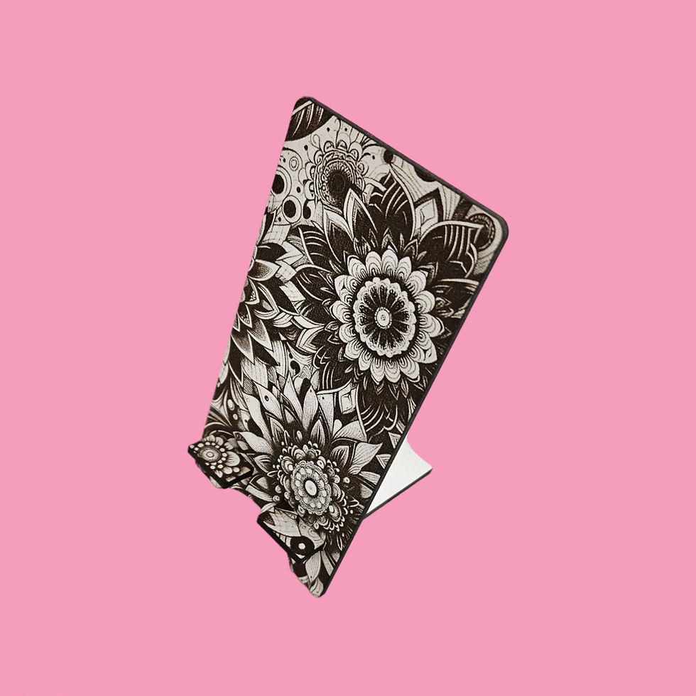 Thumbnail: Phone Stand Flowers (Digital download file)